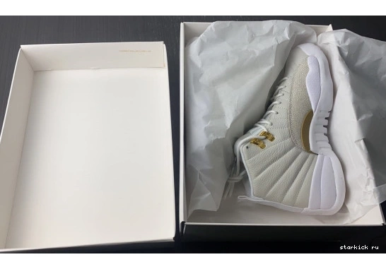 873864-102 OVO 12 873864-102 Retro Jordan White 0419